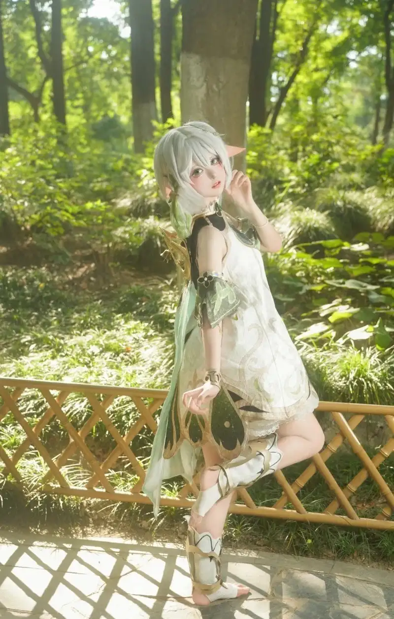 ảnh Nahida cosplay concept Genshin Impact
