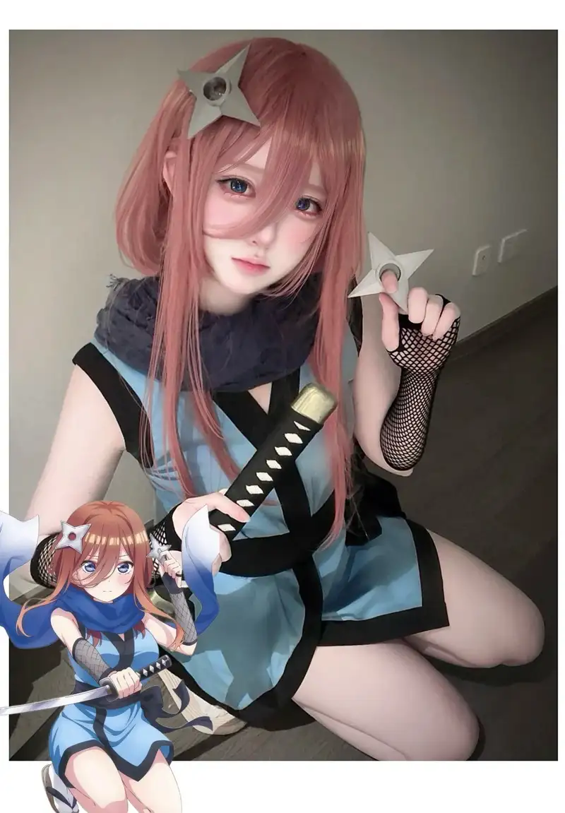 ảnh Nino Nakano cosplay độc đáo
