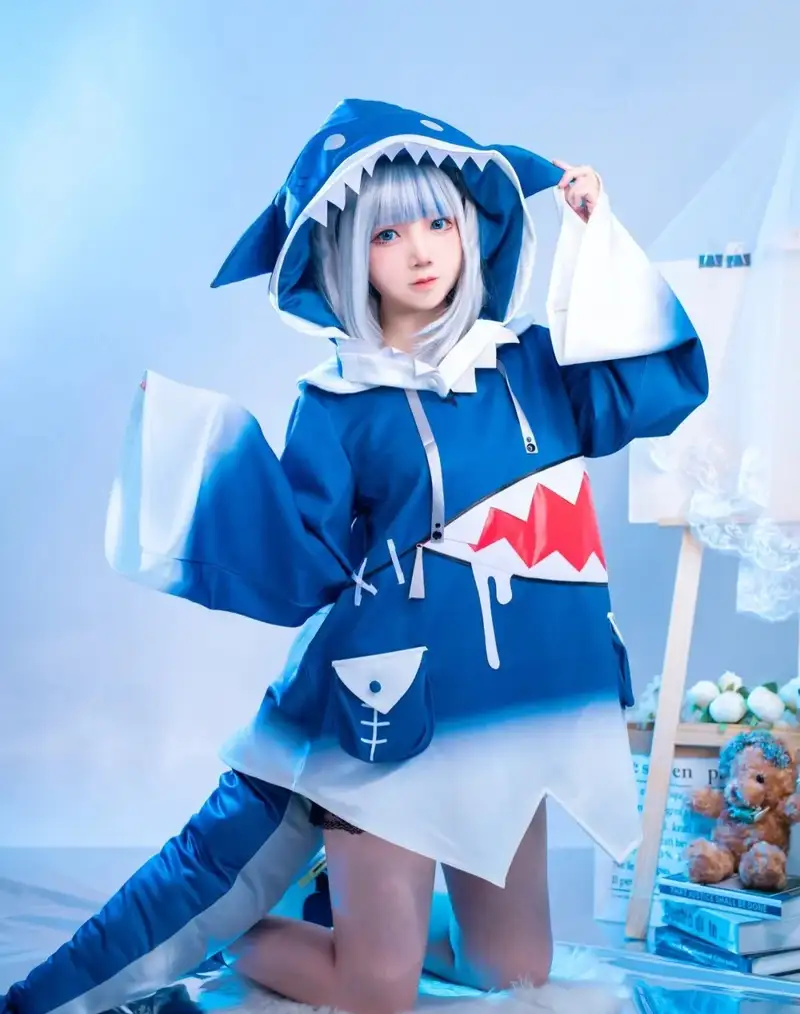 ảnh Yaoyaoqwq Gawr Gura cosplay đẹp