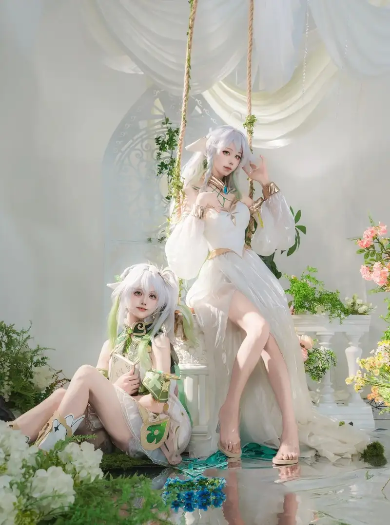 ảnh cosplay Nahida Genshin Impact sắc nét