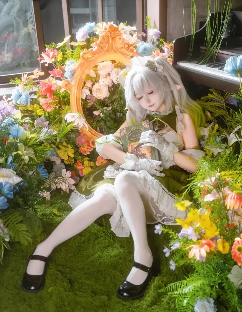 ảnh cosplay Nahida hình ảnh chất lượng cao