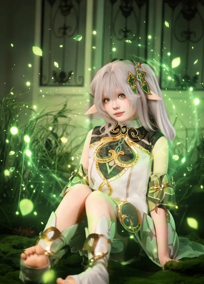 ảnh cosplay Nahida tạo hình Genshin đẹp