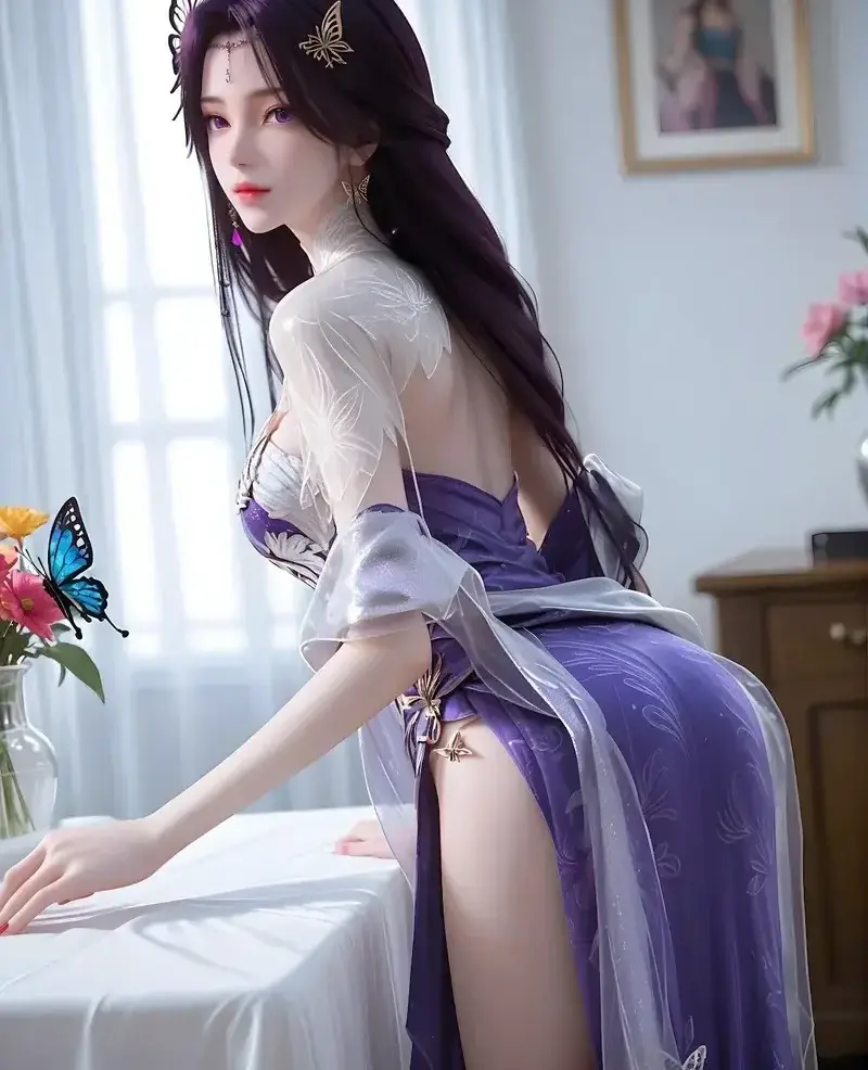 Ảnh sex 3D Vân Hi vòng ba căng tròn cuốn hút