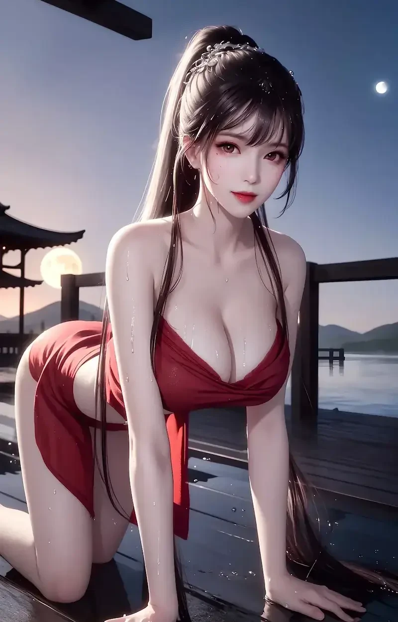 Ảnh 3D Tiểu Vũ bikini ướt át sexy