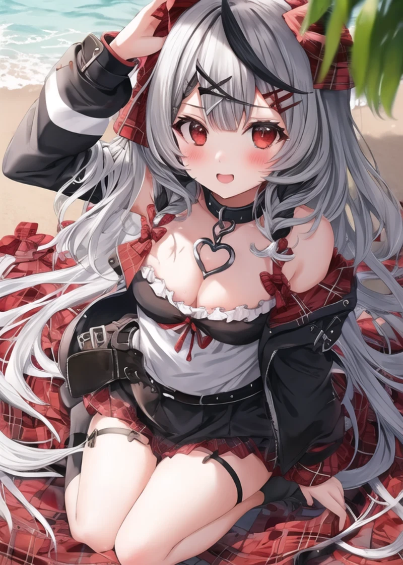 Ảnh Chloe Sakamata hentai khoe vòng một tròn đầy