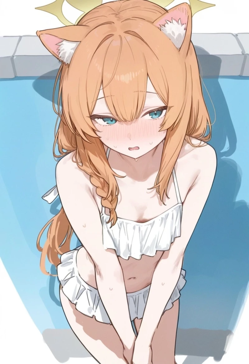 Ảnh Iochi Mari hentai mặc bikini dễ thương