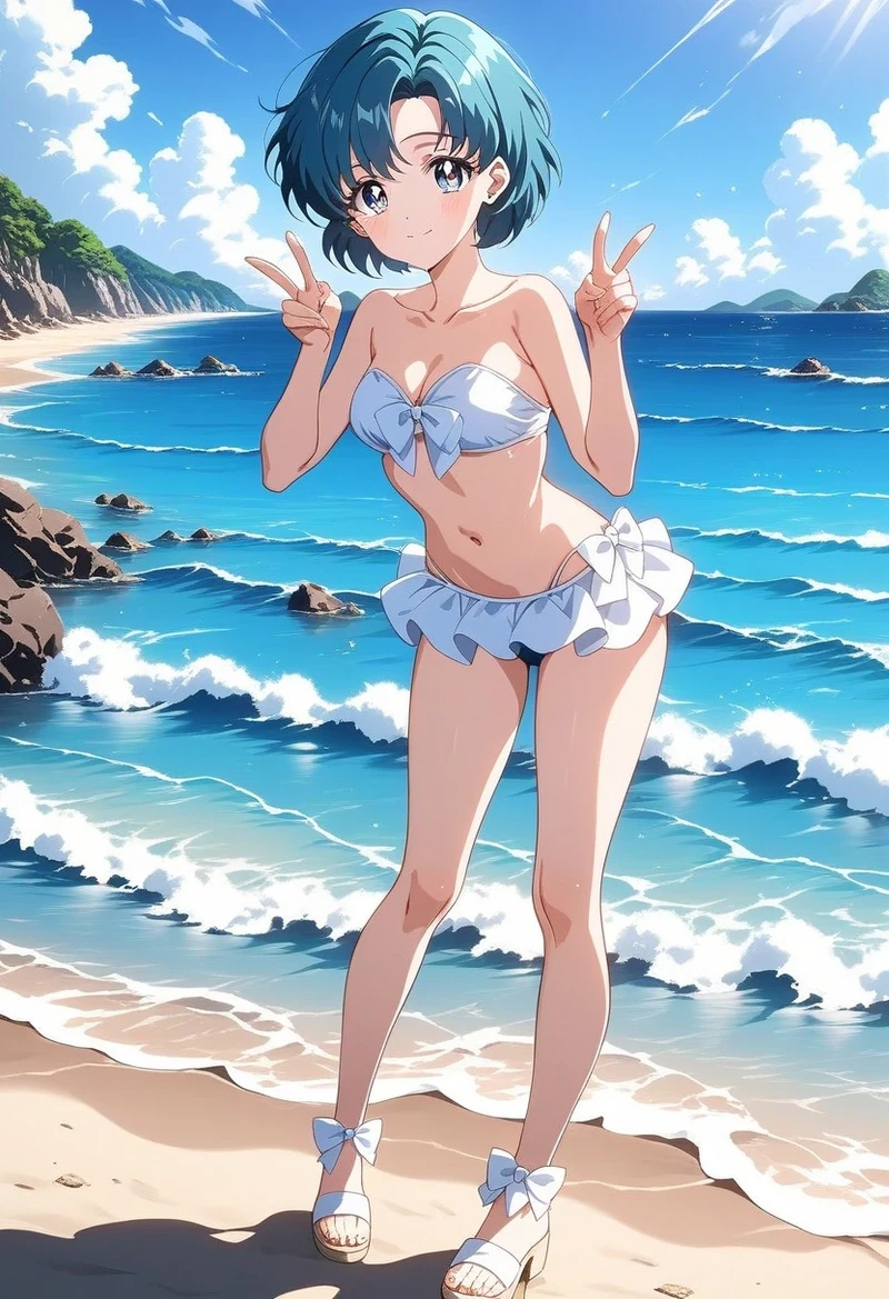 Ảnh Mizuno Ami hentai khoe ngực to tròn quyến rũ