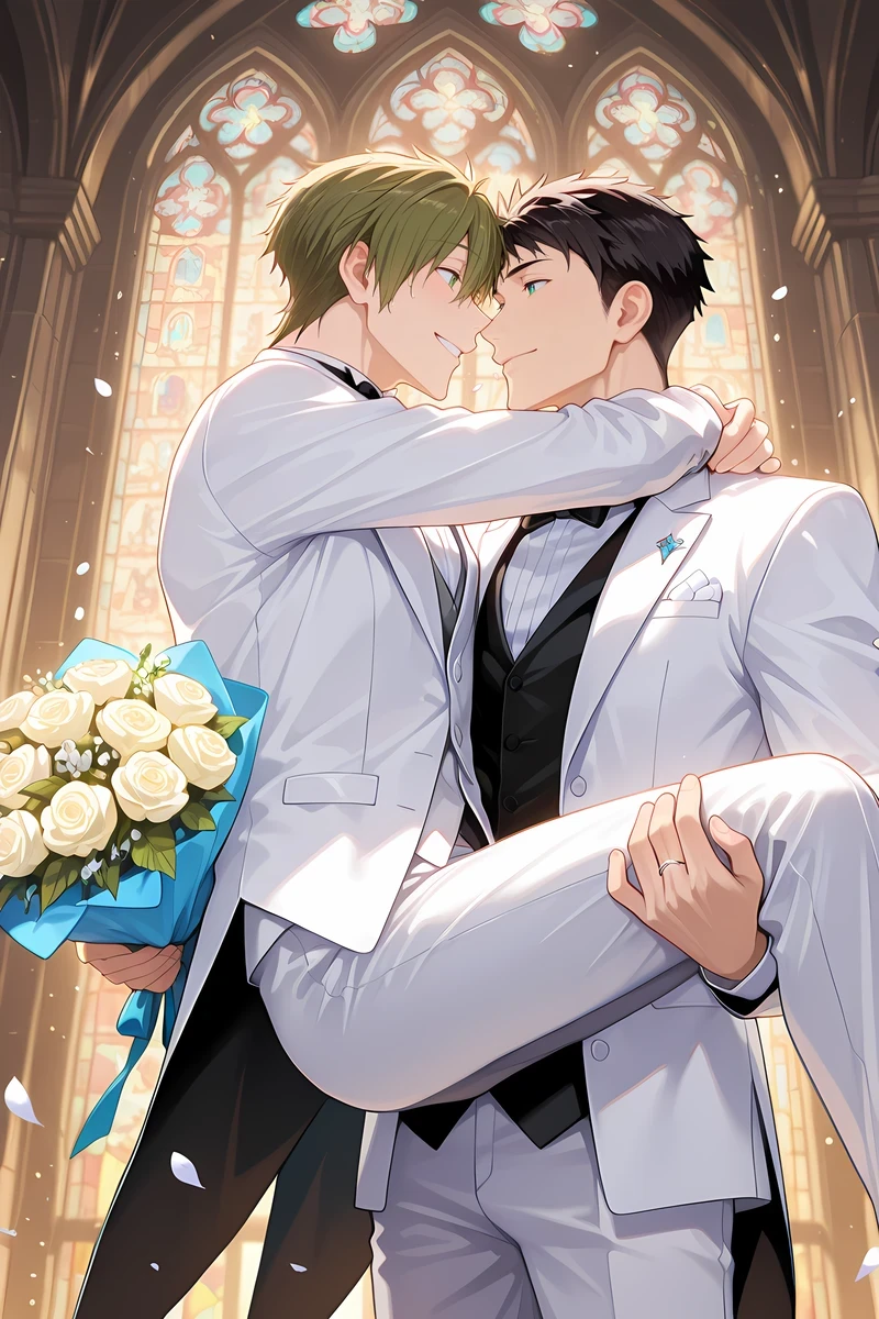 Ảnh anime đam mỹ phong cách hiện đại sexy