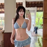 Bikini gái xinh thủ dâm mông to quyến rũ