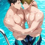 Chàng trai anime đam mỹ phong cách nóng bỏng