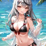 Chloe Sakamata bikini gợi cảm vòng ba quyến rũ