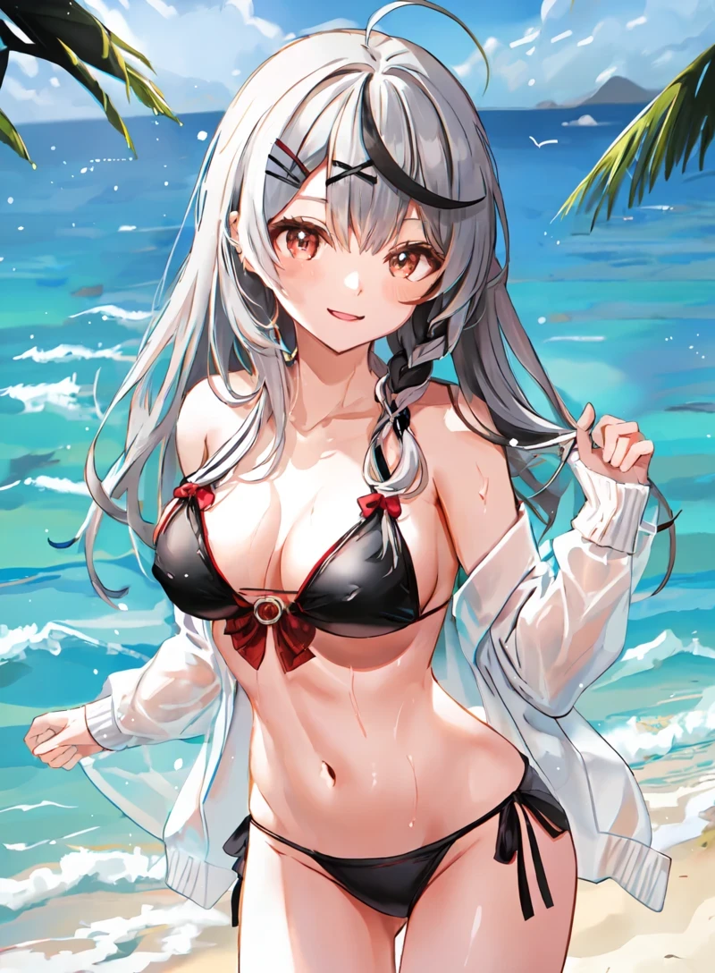 Chloe Sakamata bikini gợi cảm vòng ba quyến rũ