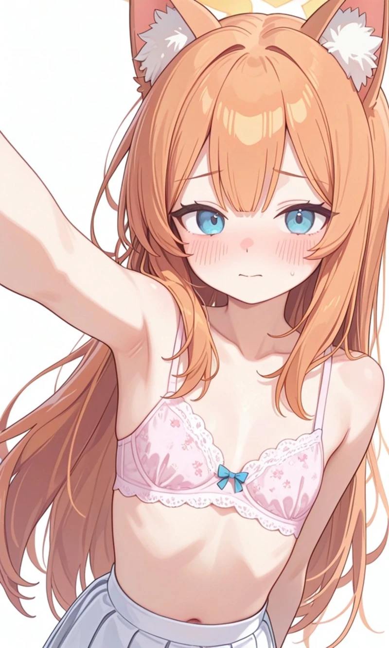 Gái anime Iochi Mari mặc bikini hồng