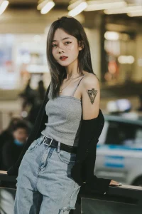 Gái xinh xăm mình cuốn hút nổi bật