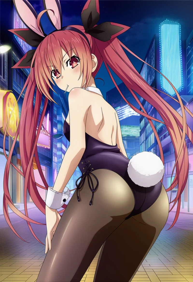 Hình Itsuka Kotori sexy lột đồ không che