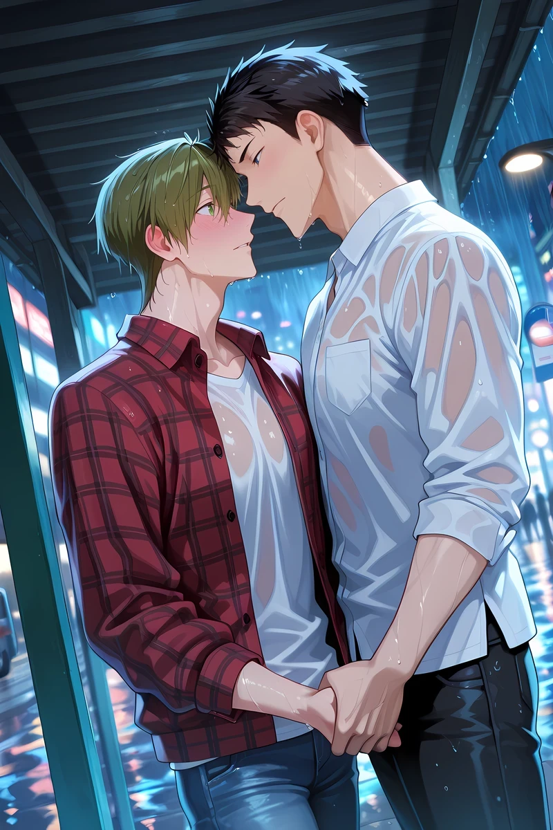 Hình đam mỹ anime thân hình săn chắc quyến rũ