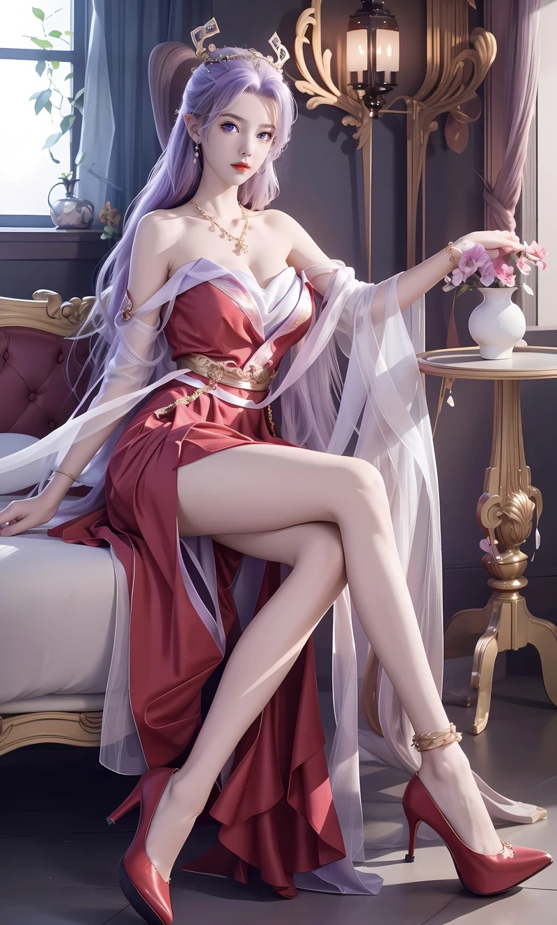 Hình ảnh 3D Vân Tiêu dáng vẻ sexy cuốn hút