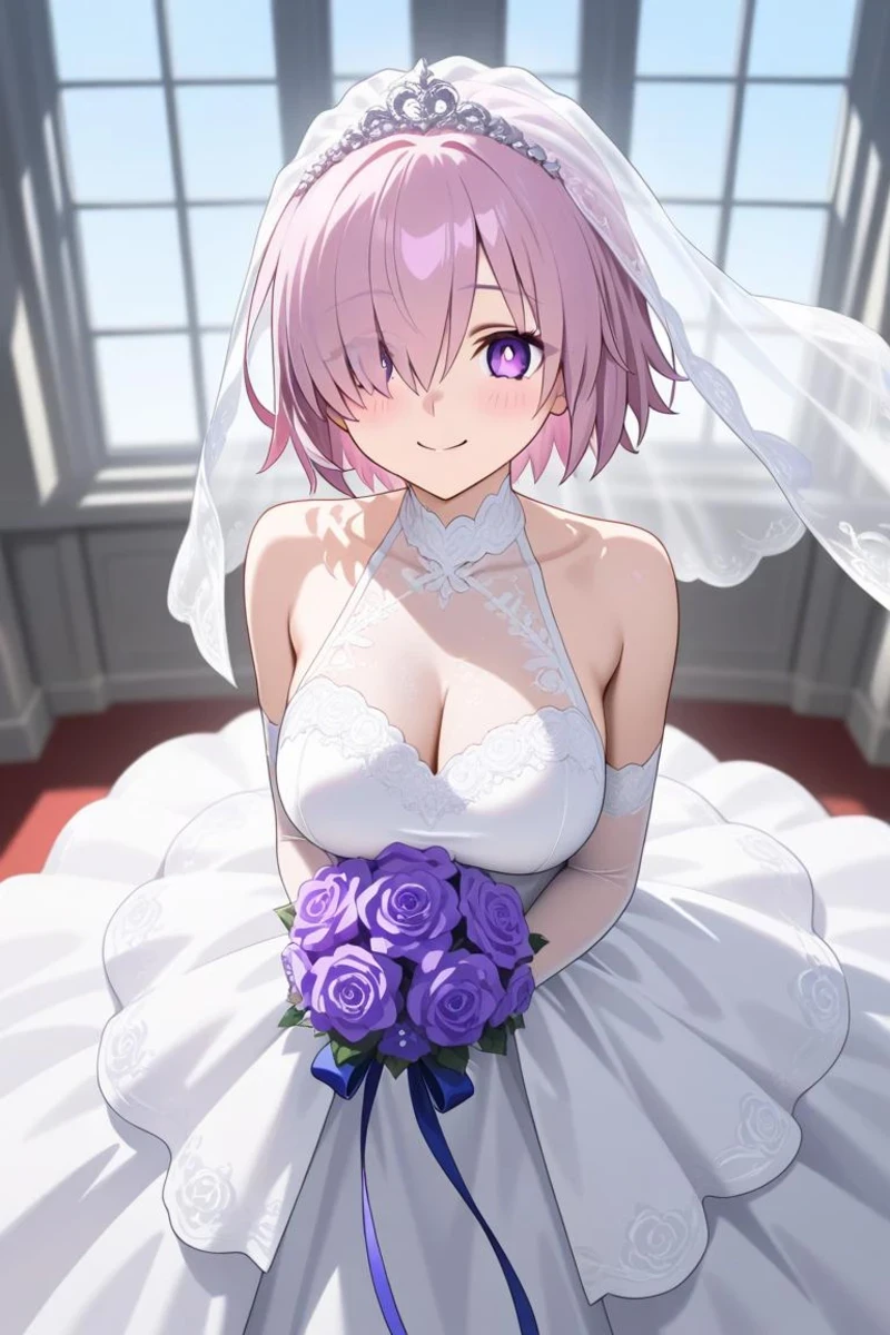 Hình hentai Mash Kyrielight nude không che cực kỳ gợi cảm