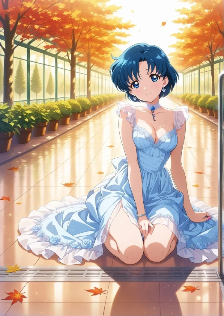 Hình hentai Mizuno Ami bikini khoe hàng