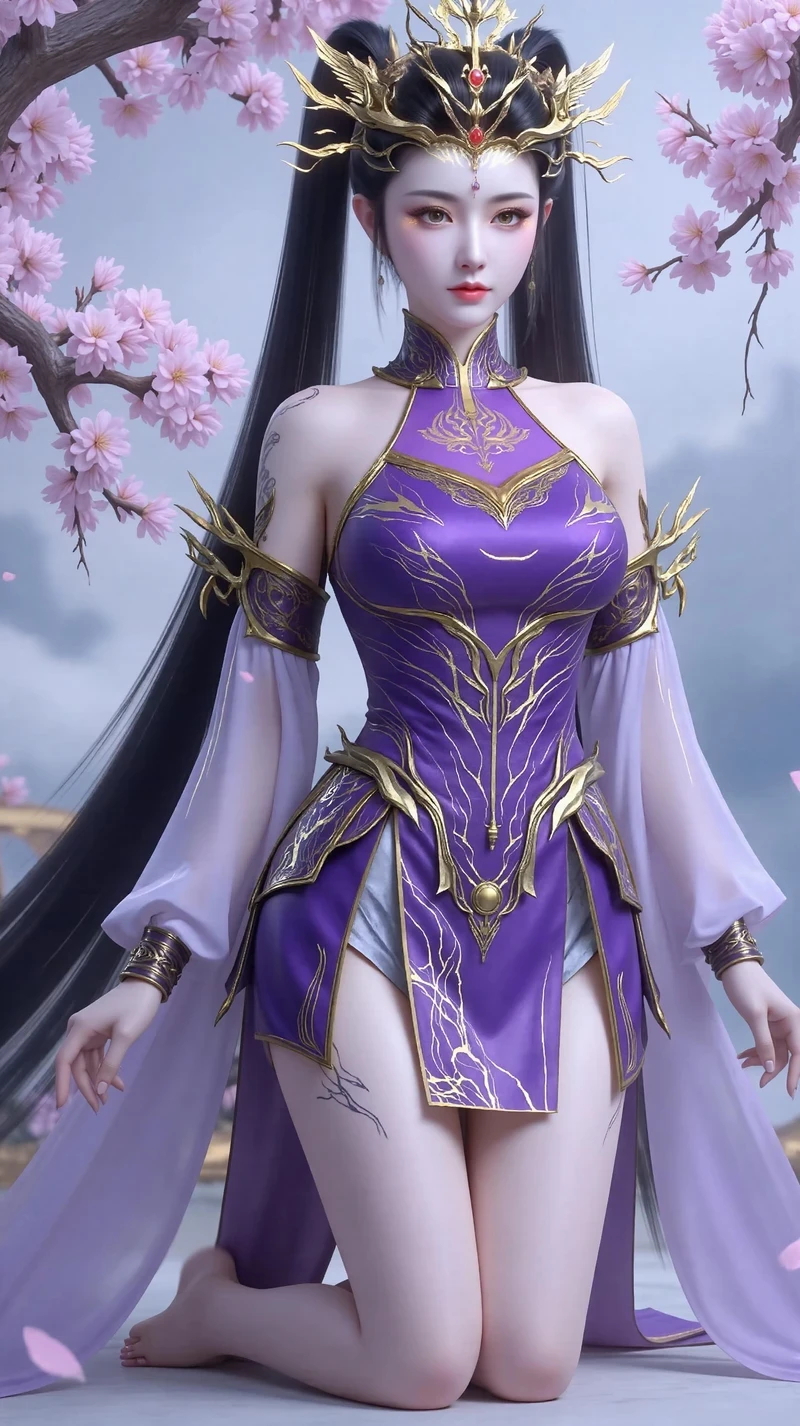 Hoạt hình Tử Nghiên váy ngắn sexy