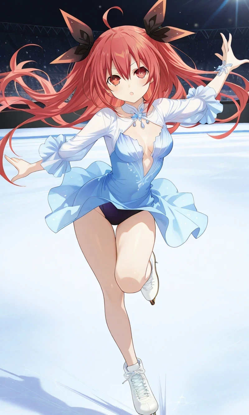 Itsuka Kotori nude khoe mông đít tròn