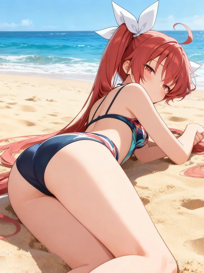 Itsuka Kotori nude không che vòng 1 khủng