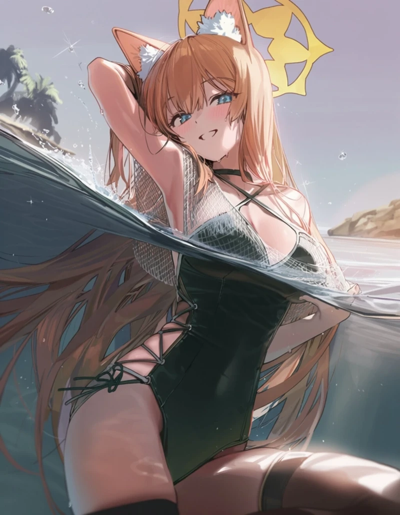 Waifu Iochi Mari nét đẹp thuần khiết