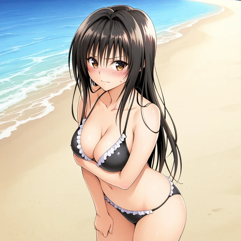 Yui Kotegawa bikini dâm đãng khoe ngực
