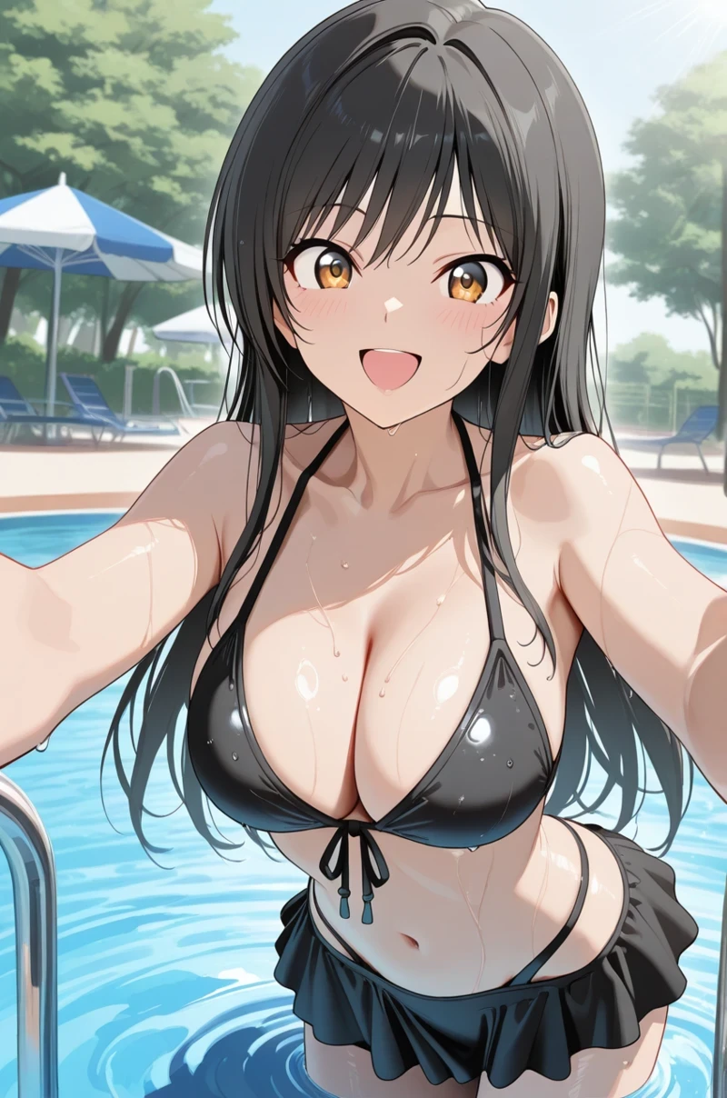 Yui Kotegawa bikini khoe vòng 1 khủng