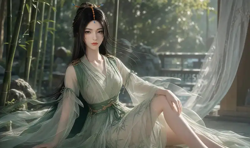 ảnh 3D Liễu Ngọc nghệ thuật với nhiều góc nhìn