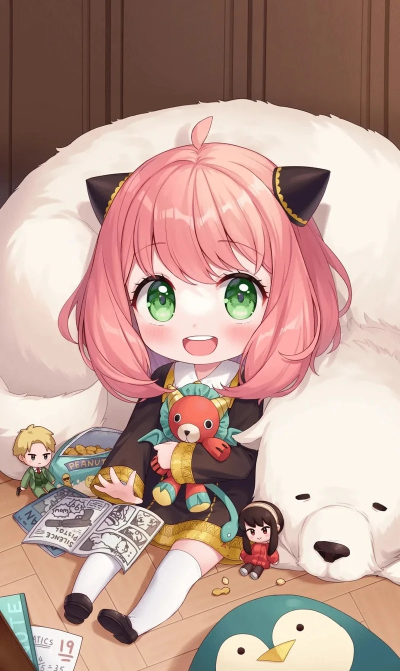 ảnh anime anya HD với hình ảnh sắc nét