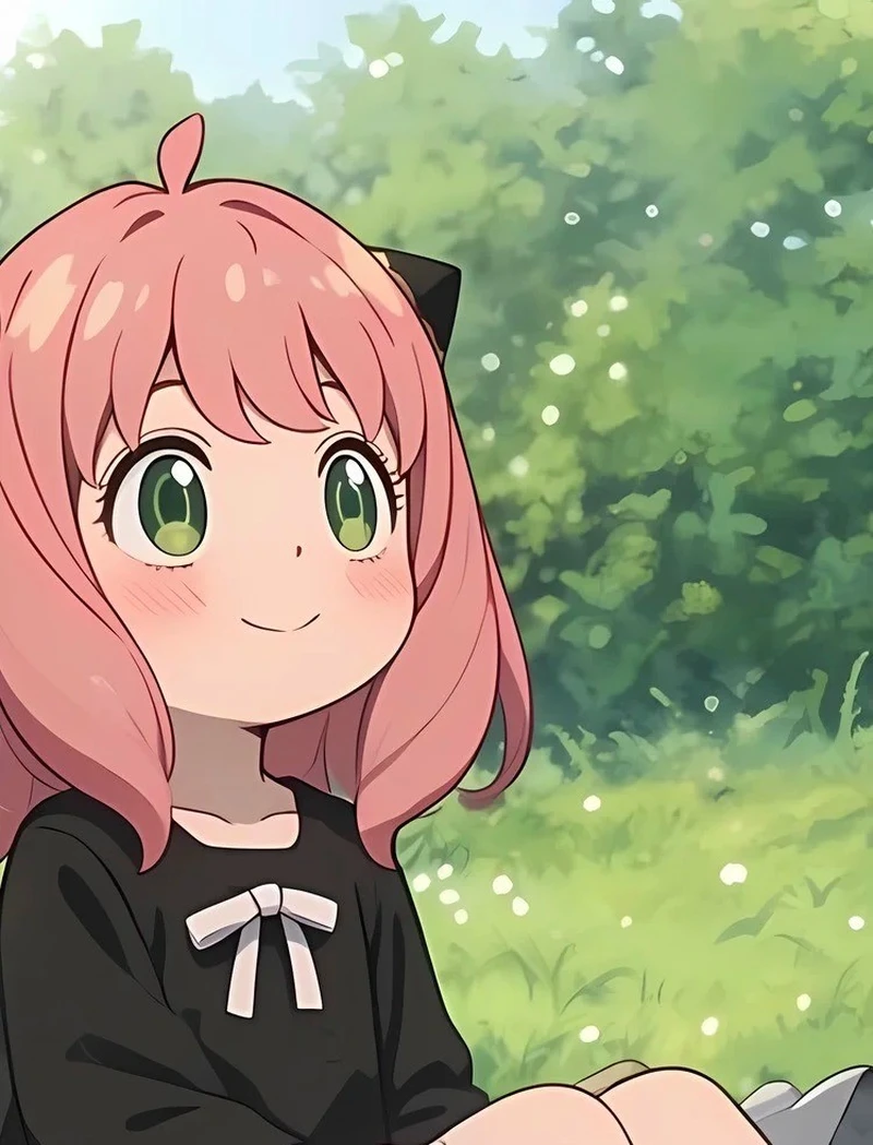 ảnh anime anya chibi HD cực xinh