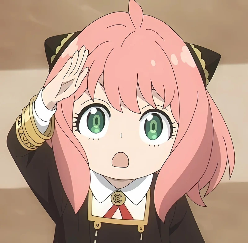 ảnh anime anya chibi siêu dễ thương