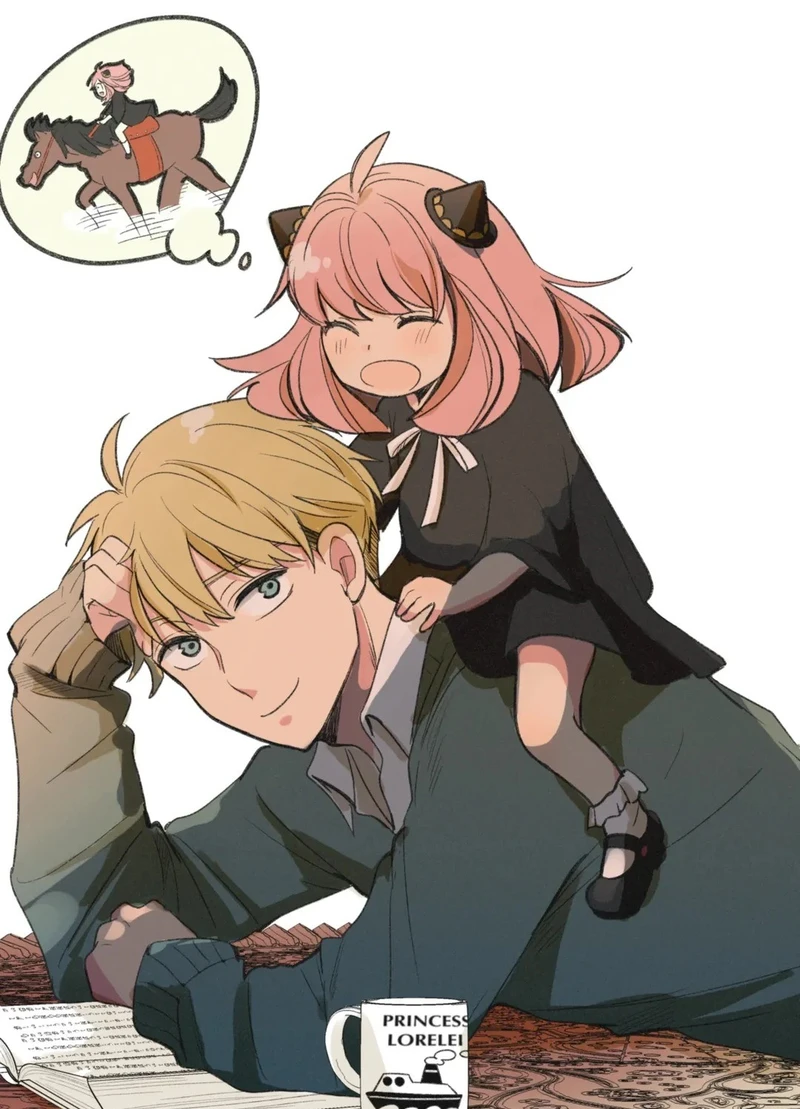 ảnh anime anya cute ngọt ngào và dễ thương