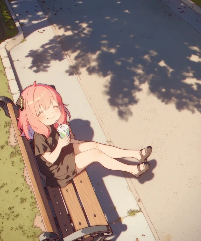 ảnh anime anya đẹp HD phong cách kawaii