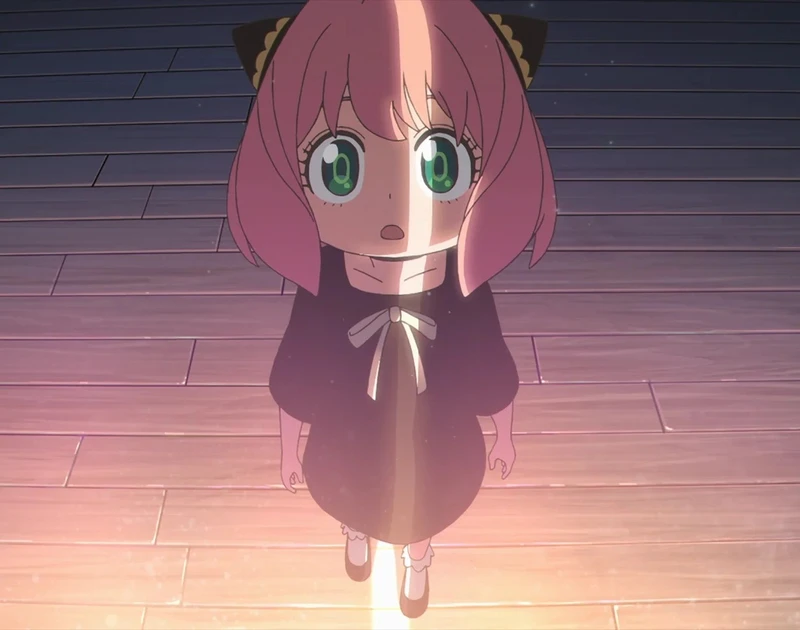ảnh anime anya đẹp với thần thái đáng yêu