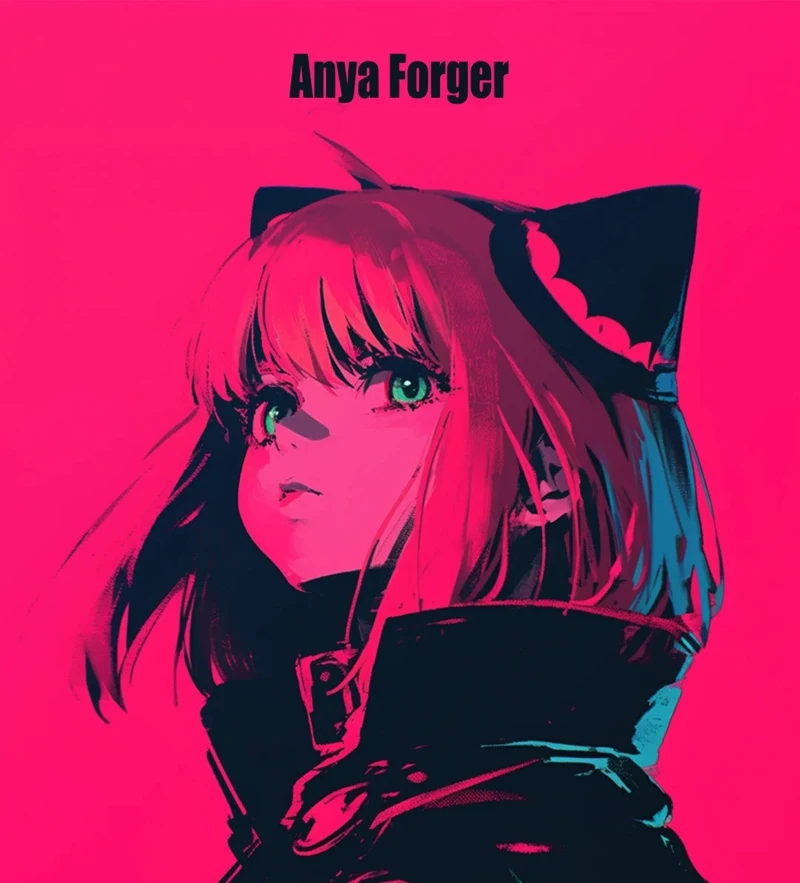 ảnh anime anya kawaii cực kỳ dễ thương