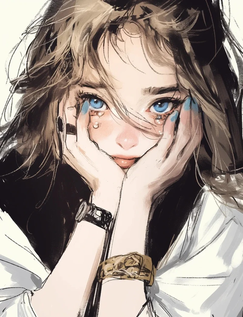 ảnh anime buồn cô độc và lặng lẽ