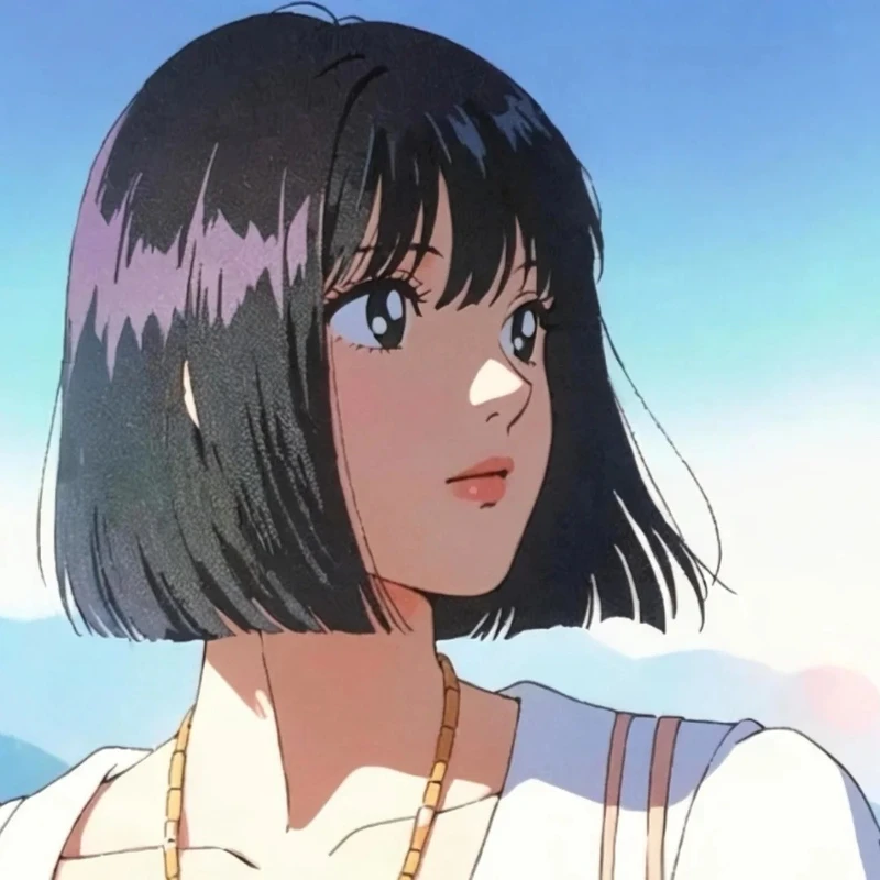 ảnh anime nữ tóc ngắn ấn tượng