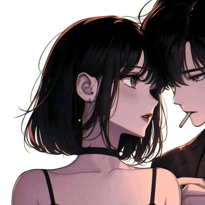 ảnh anime nữ tóc ngắn làm avatar