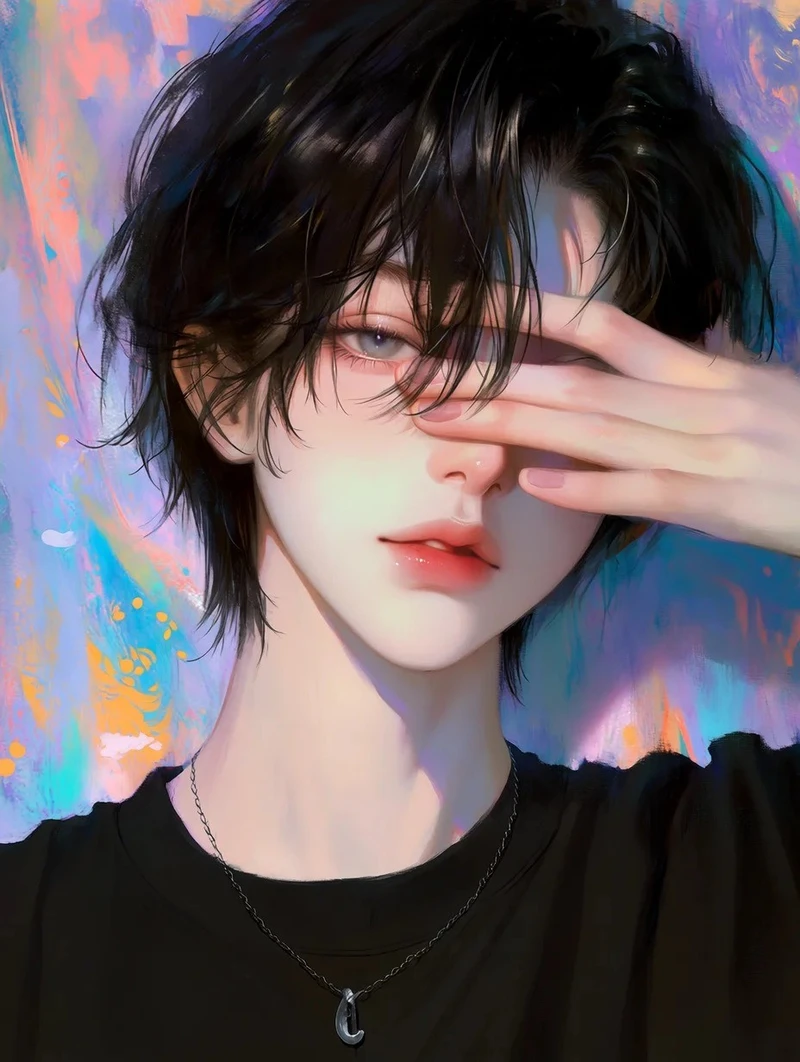 ảnh anime nữ tóc ngắn xinh xắn
