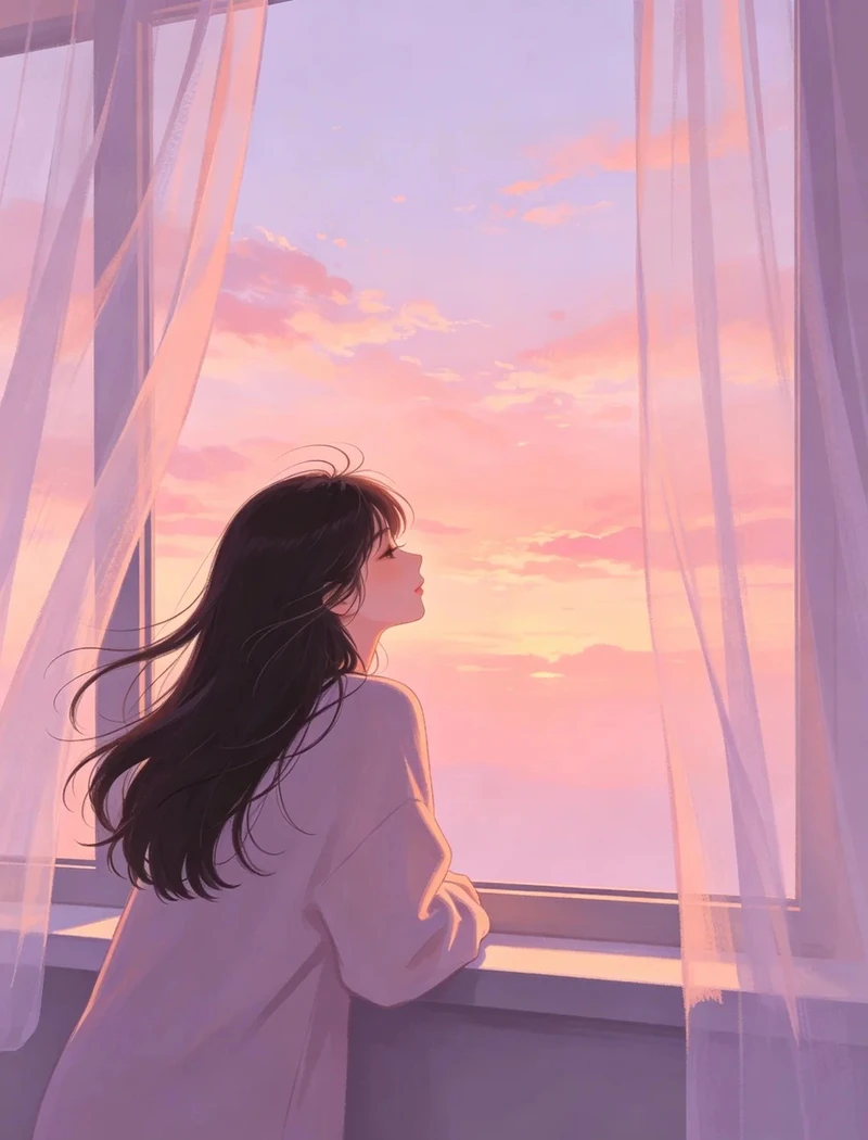 hình ảnh anime buồn tâm trạng cô đơn