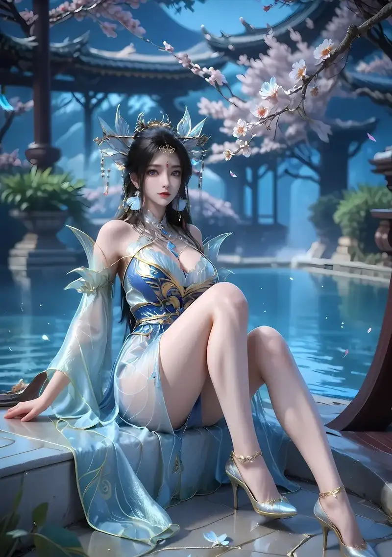 3D Chu Xuyên Nữ ảnh sex nude đẹp mắt hấp dẫn