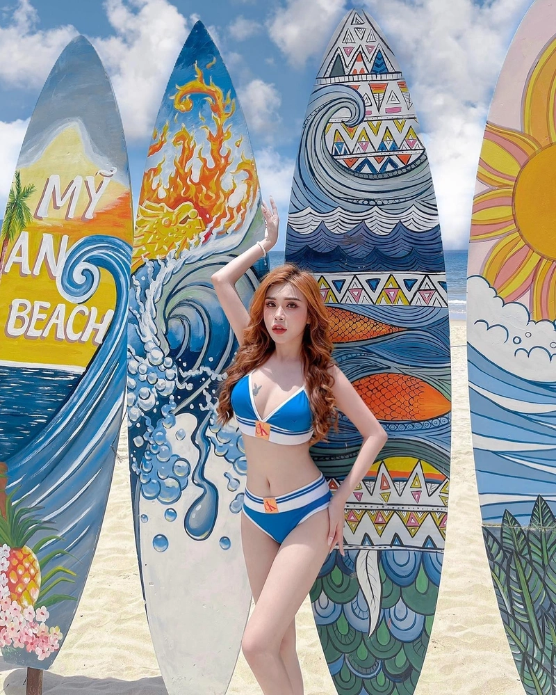 Ảnh Pinky Bảo Trân bikini sexy đít nóng bỏng 2K