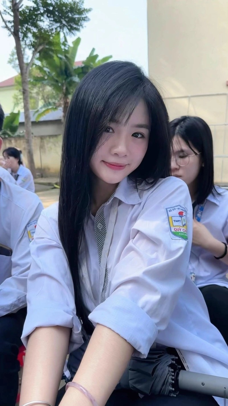 Ảnh gái lớp 6 ngây thơ dễ mến