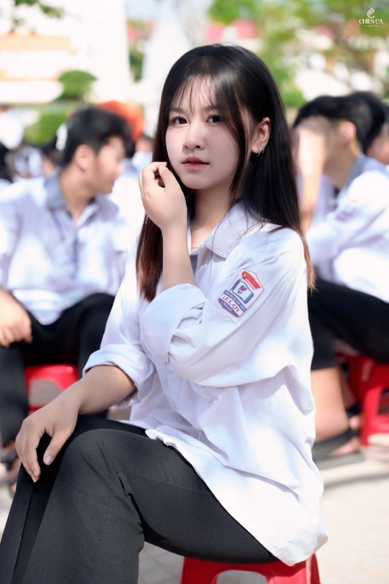 Ảnh gái lớp 7 hồn nhiên, nhí nhảnh