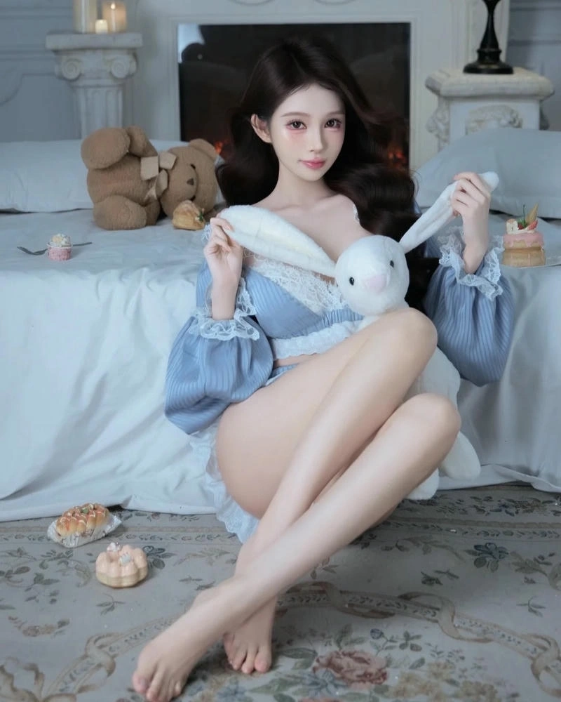 Ảnh gái xinh mặc đồ ngủ đáng yêu