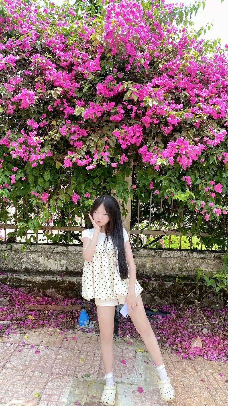 Ảnh nữ sinh lớp 6 đáng yêu tinh khôi