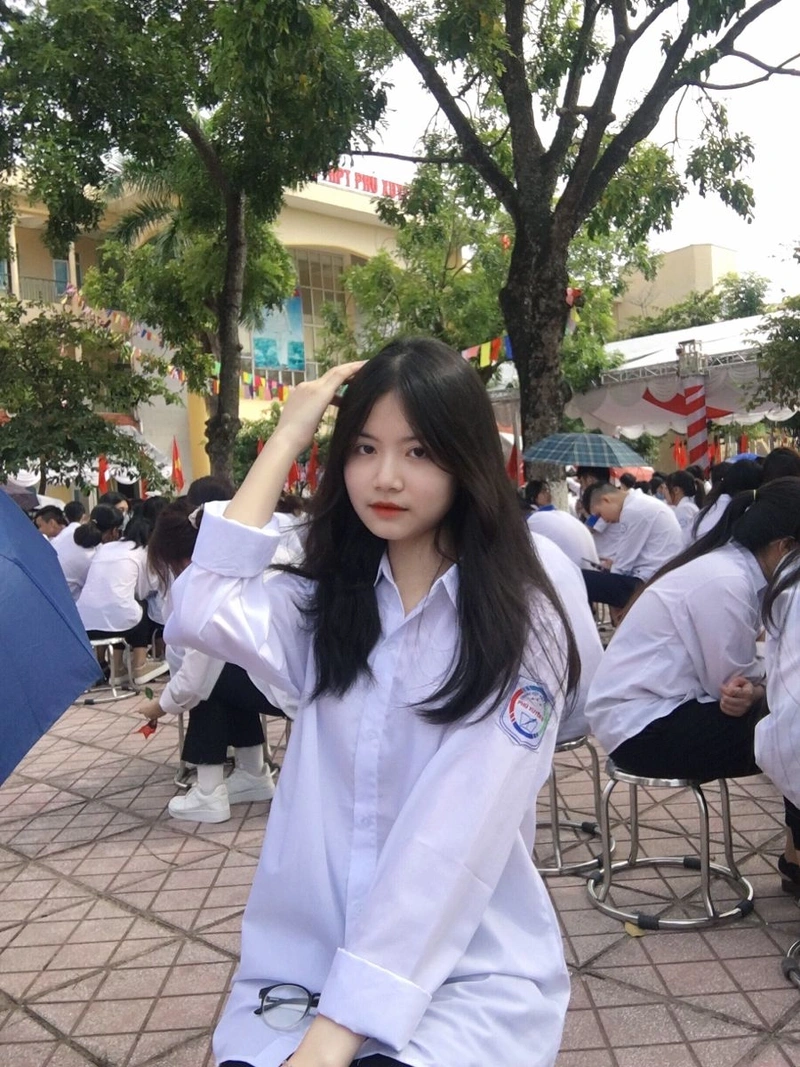 Ảnh nữ sinh lớp 7 đáng yêu, tinh nghịch