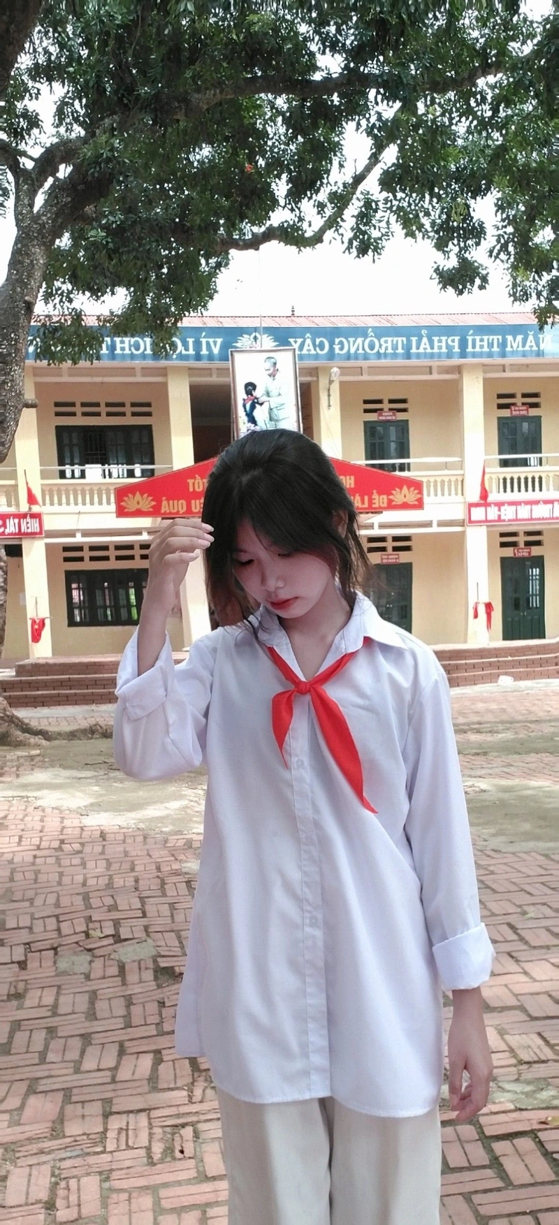 Hình gái xinh lớp 7 ngây thơ, đáng yêu